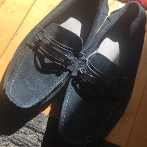 Calvin Klein suede drivers